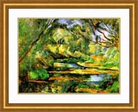 Cezanne The Brook