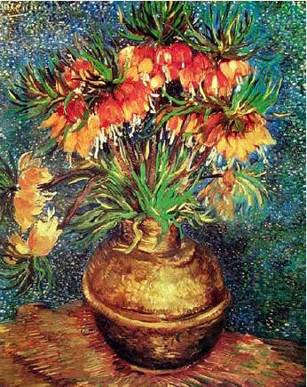 Van Gogh - Fritillaria in a Vase of Copper