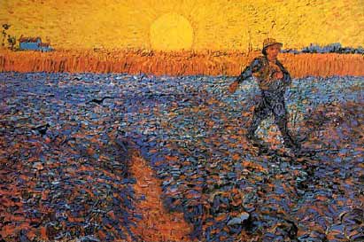 Van Gogh - Sower with the Setting Sun