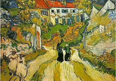 Van Gogh - Stairway at Auvers